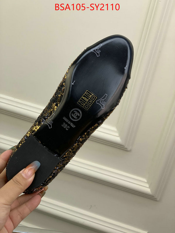 Women Shoes-Chanel quality replica ID: SY2110 $: 105USD