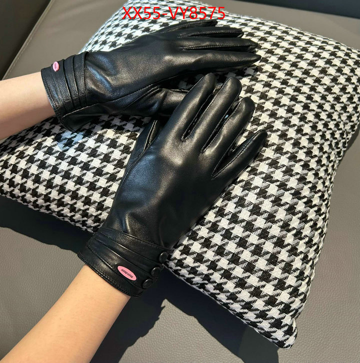 Gloves-Miu Miu knockoff highest quality ID: VY8575 $: 55USD