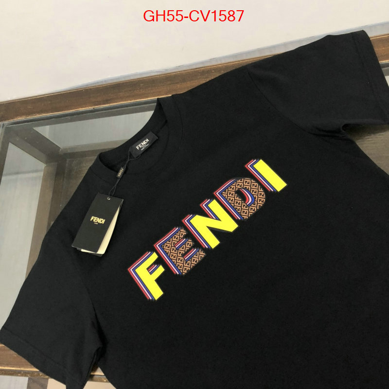 Clothing-Fendi cheap wholesale ID: CV1587 $: 55USD