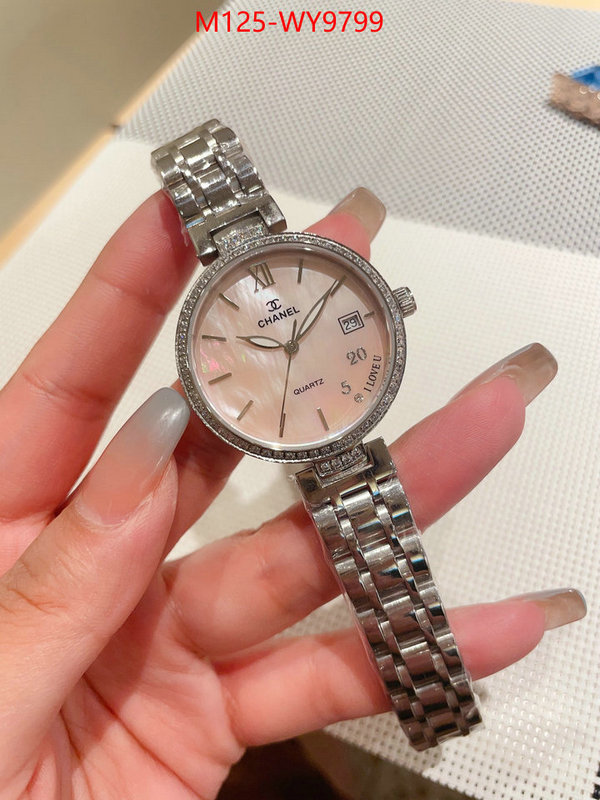 Watch(4A)-Chanel top fake designer ID: WY9799 $: 125USD