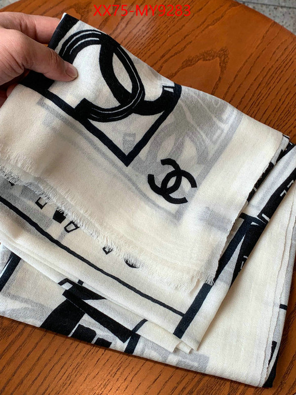 Scarf-Chanel luxury fashion replica designers ID: MY9283 $: 75USD