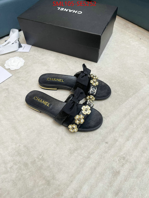 Women Shoes-Chanel luxury fake ID: SE5252 $: 105USD