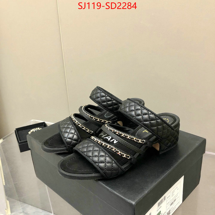 Women Shoes-Chanel luxury cheap replica ID: SD2284 $: 119USD