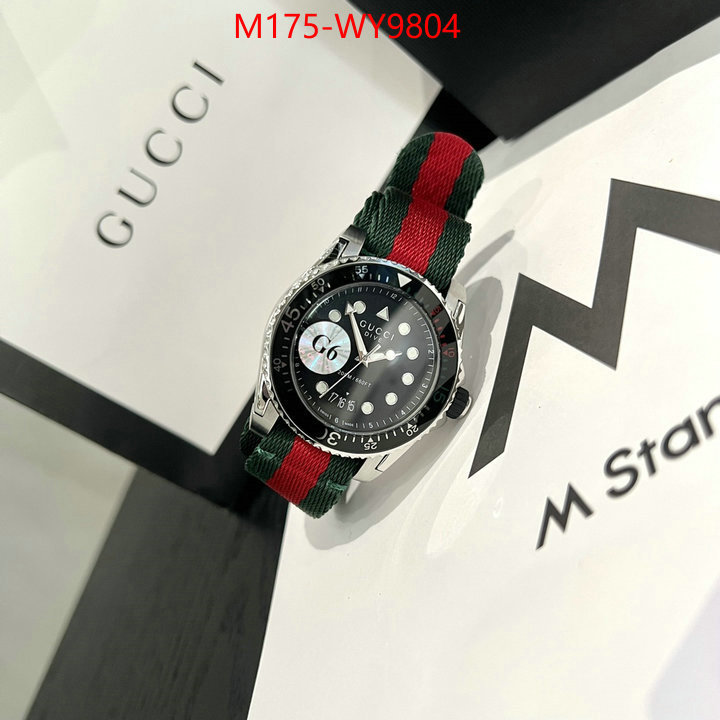 Watch(4A)-Gucci 2023 replica ID: WY9804 $: 175USD