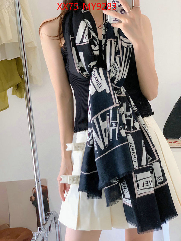 Scarf-Chanel luxury fashion replica designers ID: MY9283 $: 75USD