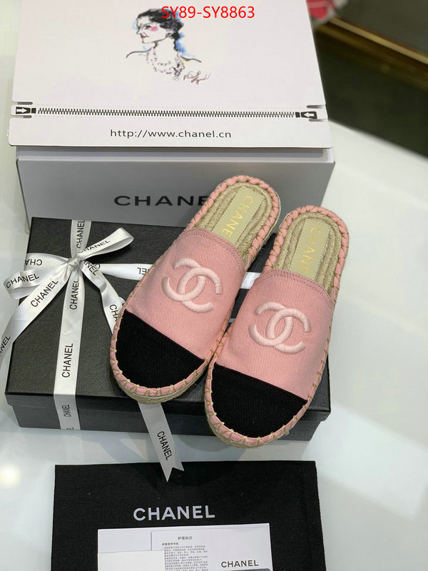 Women Shoes-Chanel high quality ID: SY8863 $: 89USD