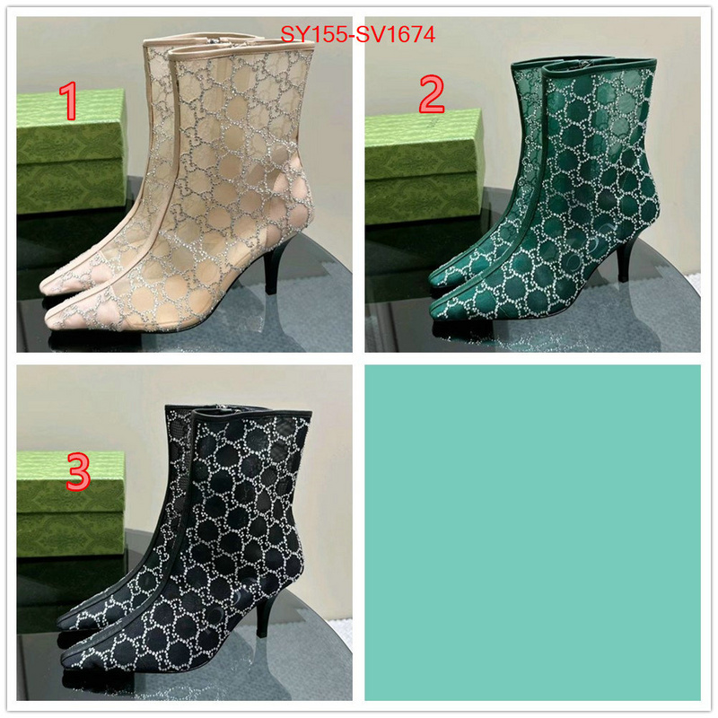 Women Shoes-Boots mirror quality ID: SV1674 $: 155USD