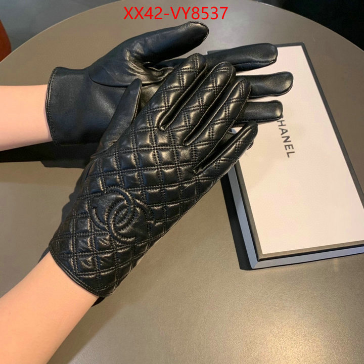 Gloves-Chanel fashion ID: VY8537 $: 42USD