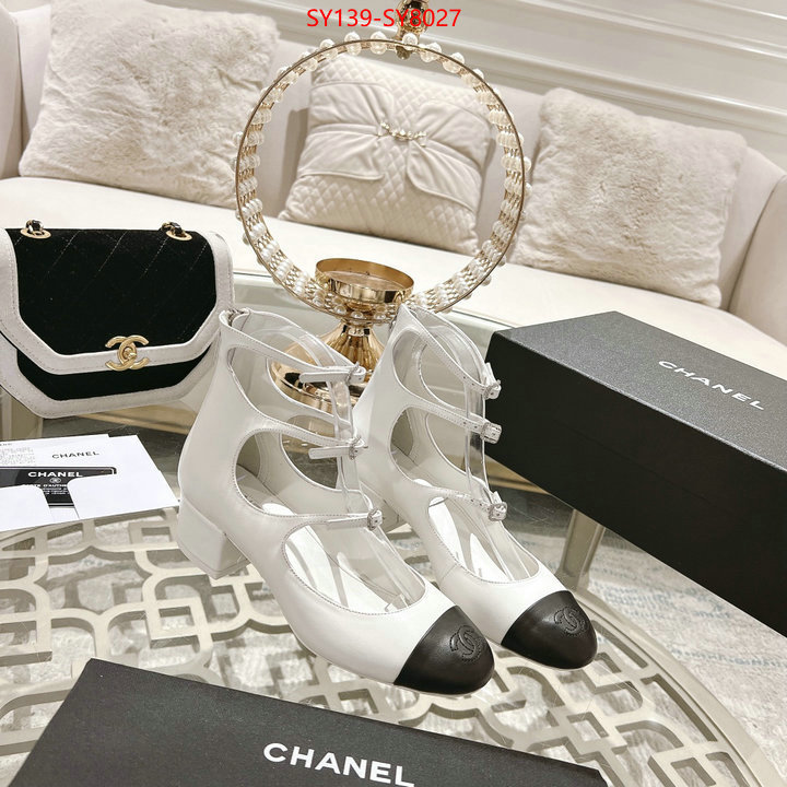 Women Shoes-Chanel wholesale 2023 replica ID: SY8027 $: 139USD