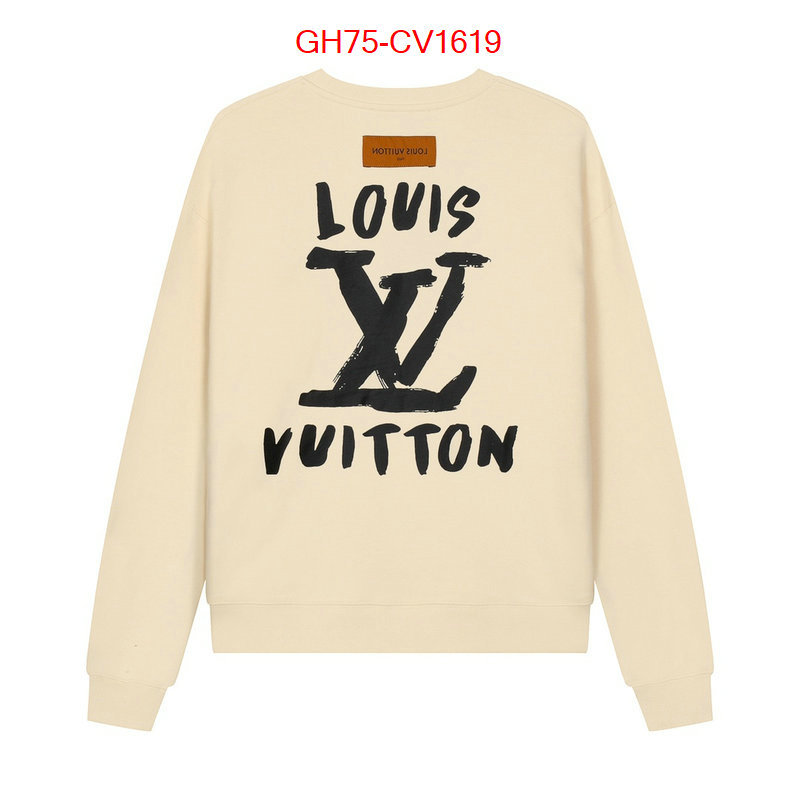 Clothing-LV outlet 1:1 replica ID: CV1619 $: 75USD