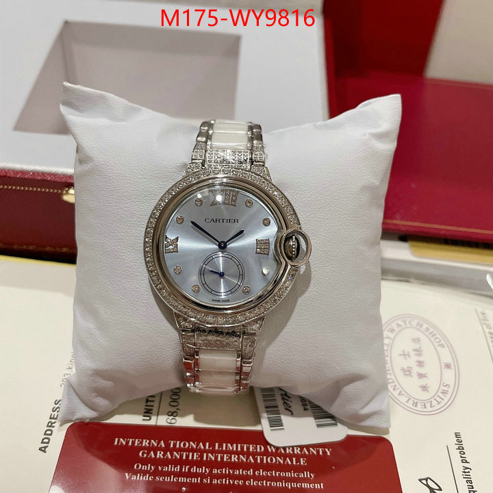 Watch(4A)-Cartier only sell high-quality ID: WY9816 $: 175USD