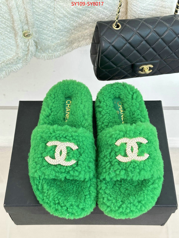 Women Shoes-Chanel high quality aaaaa replica ID: SY8017 $: 109USD