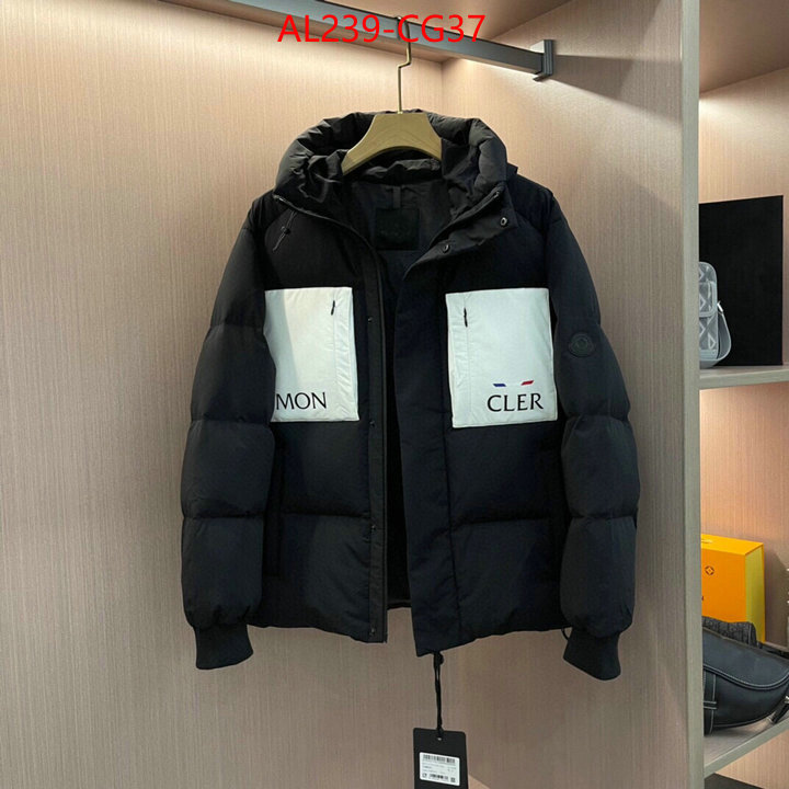 Down jacket Men-Moncler top quality fake ID: CG37 $: 239USD