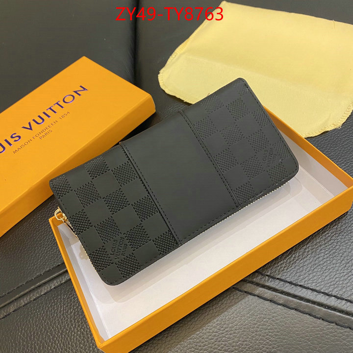 LV Bags(4A)-Wallet high quality designer ID: TY8763 $: 49USD