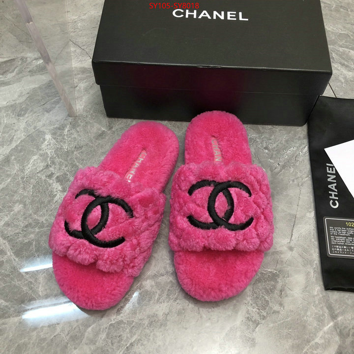 Women Shoes-Chanel the quality replica ID: SY8018 $: 105USD