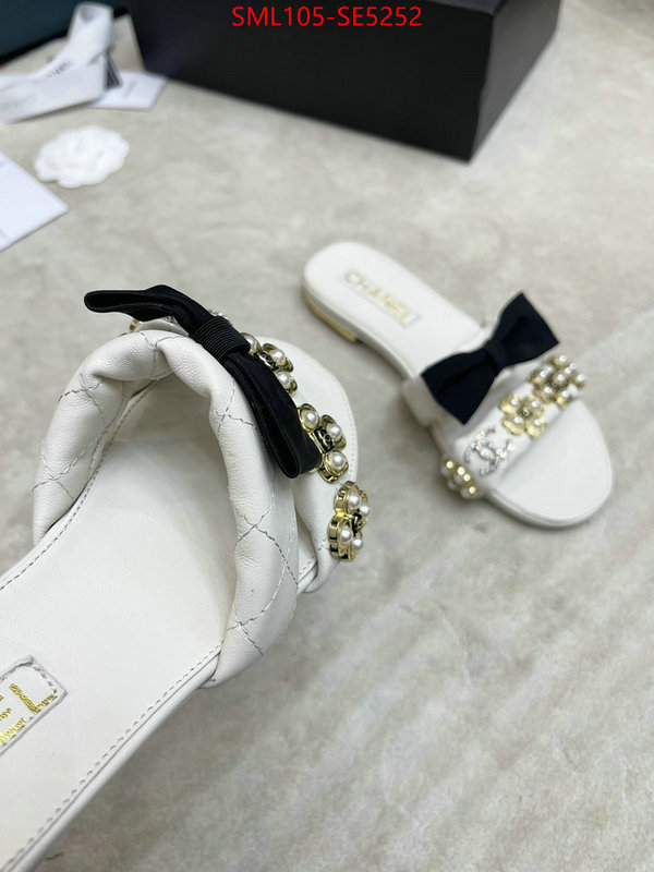 Women Shoes-Chanel luxury fake ID: SE5252 $: 105USD