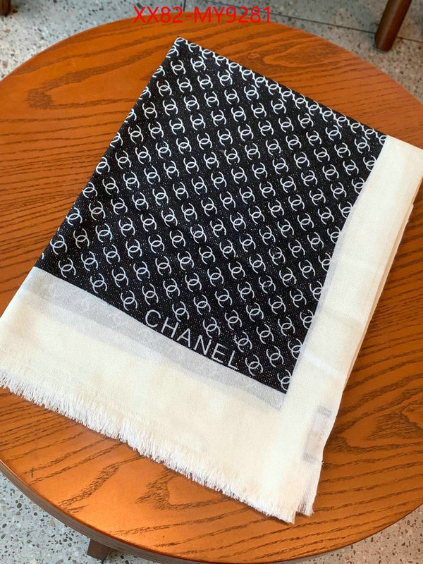 Scarf-Chanel replcia cheap ID: MY9281 $: 82USD