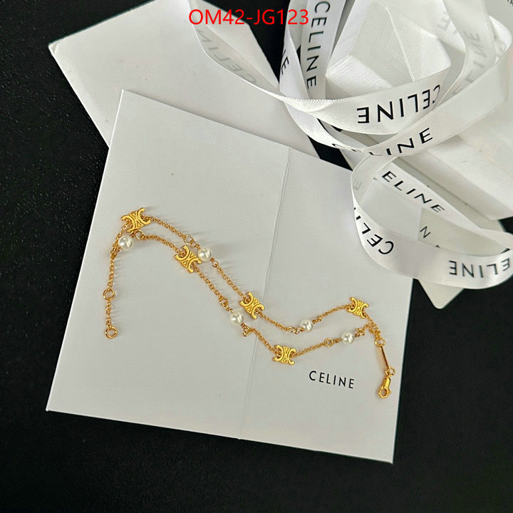 Jewelry-CELINE high quality replica designer ID: JG123 $: 42USD