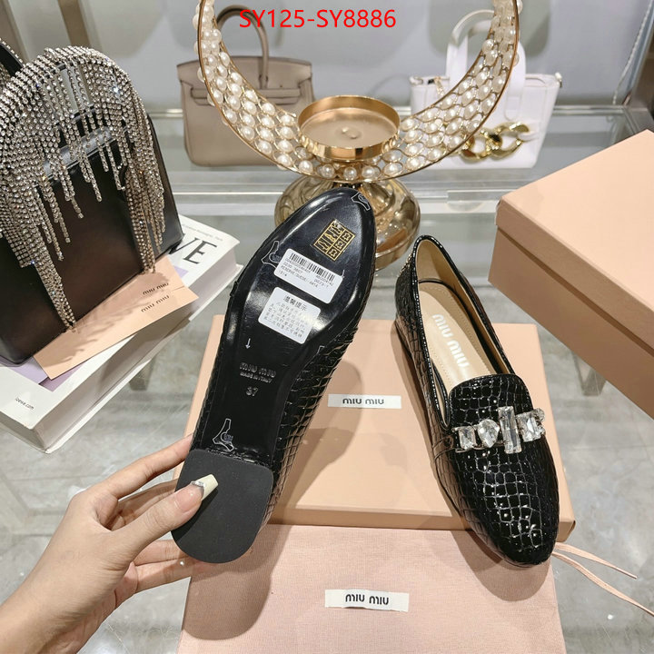 Women Shoes-Miu Miu at cheap price ID: SY8886 $: 125USD