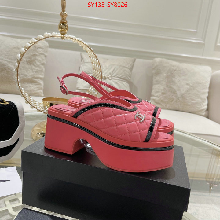 Women Shoes-Chanel top quality website ID: SY8026 $: 135USD