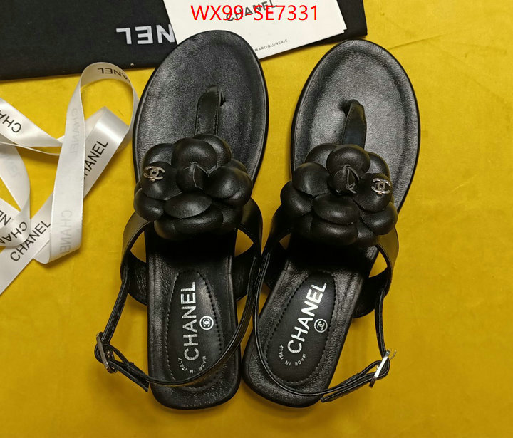 Women Shoes-Chanel unsurpassed quality ID: SE7331 $: 99USD