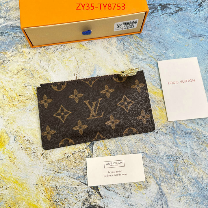 LV Bags(4A)-Wallet replica us ID: TY8753 $: 35USD