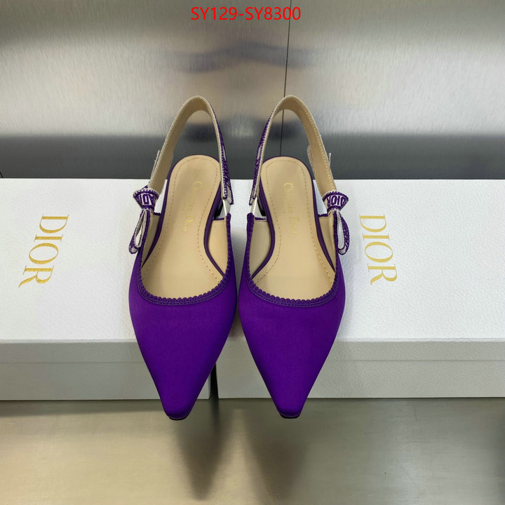 Women Shoes-Dior luxury 7 star replica ID: SY8300 $: 129USD