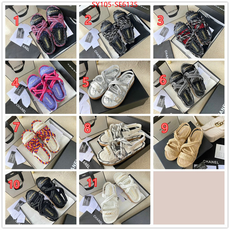 Women Shoes-Chanel top grade ID: SE6135 $: 105USD