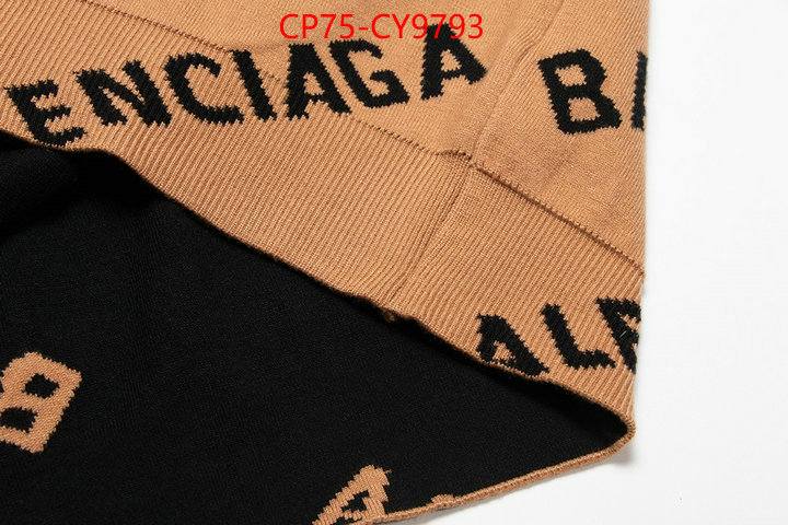 Clothing-Balenciaga shop designer replica ID: CY9793 $: 75USD