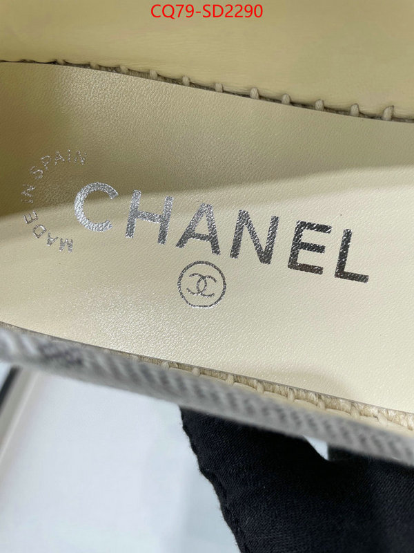 Women Shoes-Chanel sell online luxury designer ID: SD2290 $: 79USD