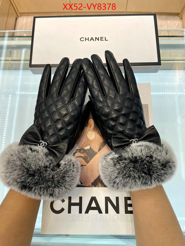 Gloves-Chanel online store ID: VY8378 $: 52USD