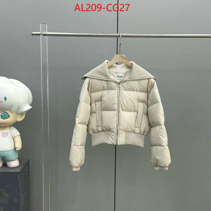 Down jacket Women-Miu Miu where should i buy replica ID: CG27 $: 209USD