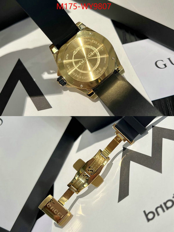 Watch(4A)-Gucci where quality designer replica ID: WY9807 $: 175USD