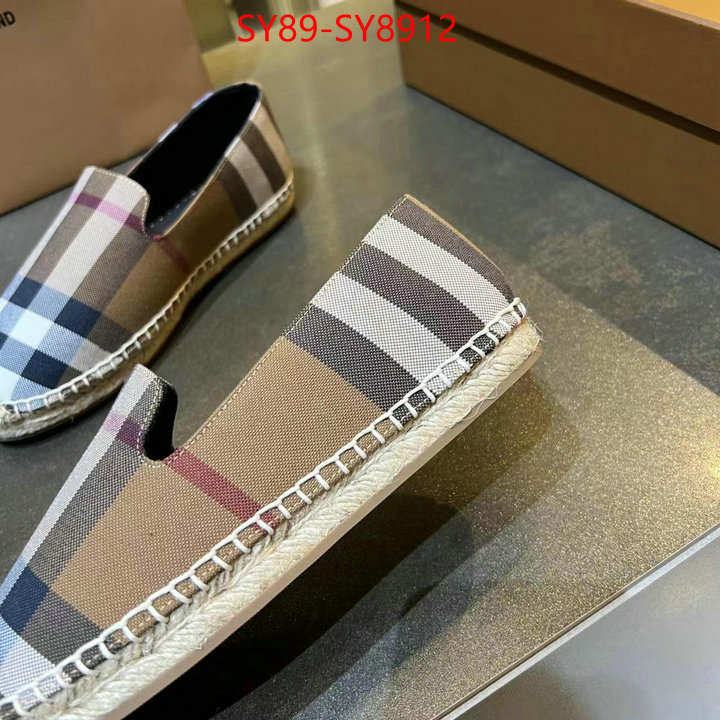 Women Shoes-Burberry 1:1 replica wholesale ID: SY8912 $: 89USD