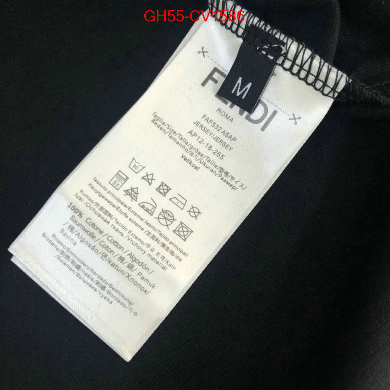Clothing-Fendi high quality 1:1 replica ID: CV1586 $: 55USD