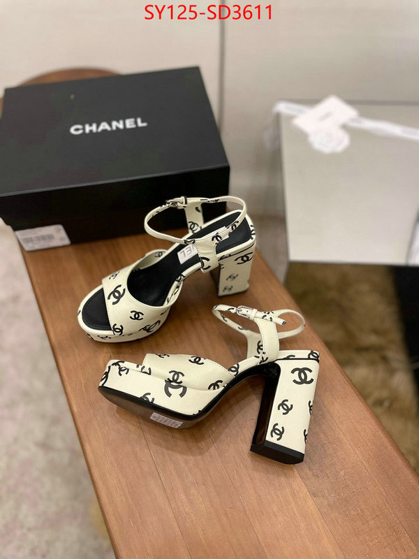 Women Shoes-Chanel high quality designer replica ID: SD3611 $: 125USD