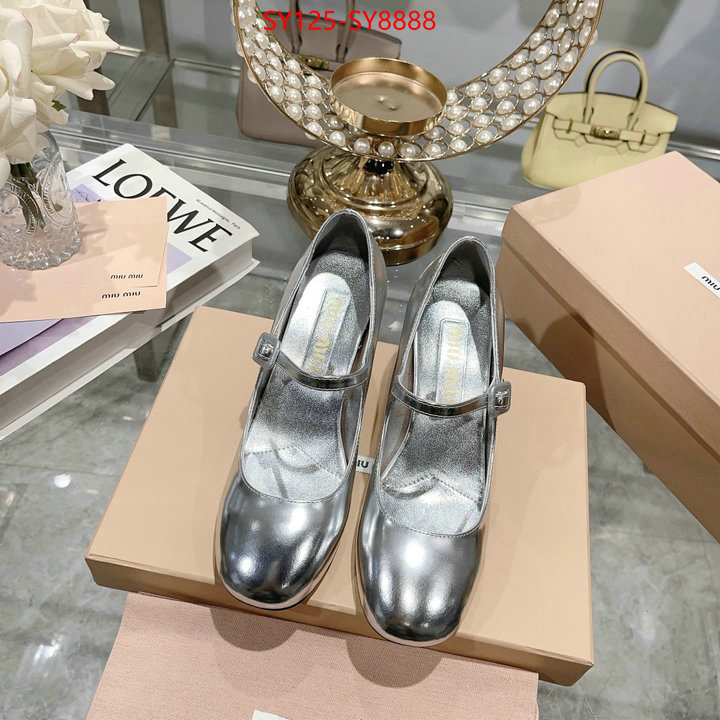 Women Shoes-Miu Miu what are the best replica ID: SY8888 $: 125USD