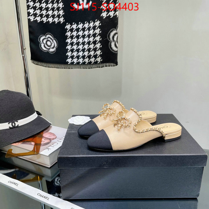 Women Shoes-Chanel luxury cheap replica ID: SO4403 $: 115USD