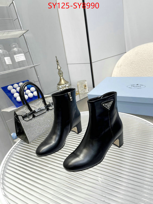 Women Shoes-Prada cheap high quality replica ID: SY8990 $: 125USD