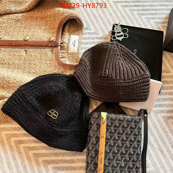 Cap(Hat)-Balenciaga brand designer replica ID: HY8793 $: 29USD