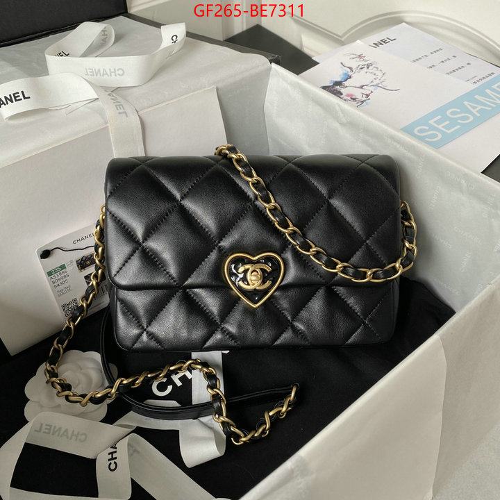 Chanel Bags(TOP)-Diagonal- best replica new style ID: BE7311 $: 265USD