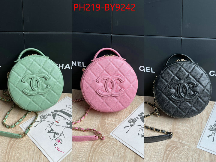 Chanel Bags(TOP)-Diagonal- fashion designer ID: BY9242 $: 219USD