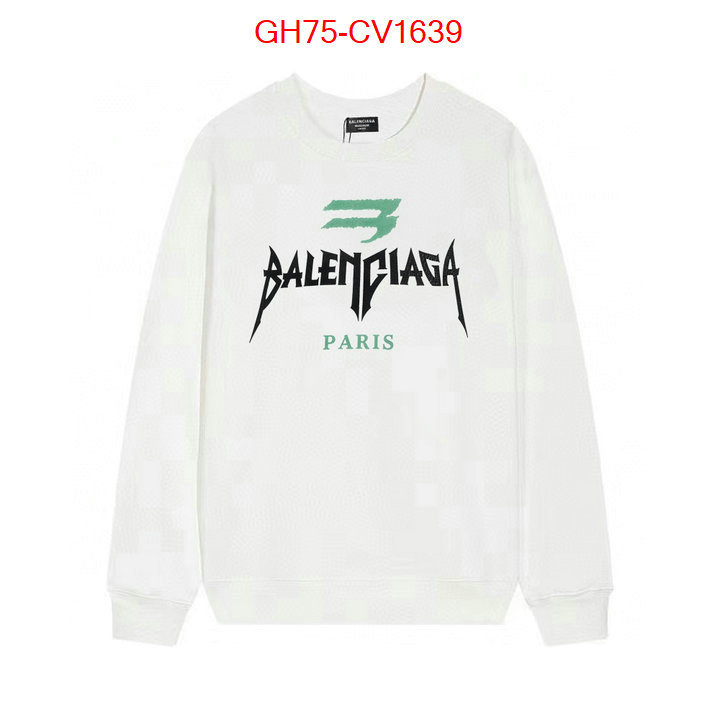 Clothing-Balenciaga shop designer replica ID: CV1639 $: 75USD