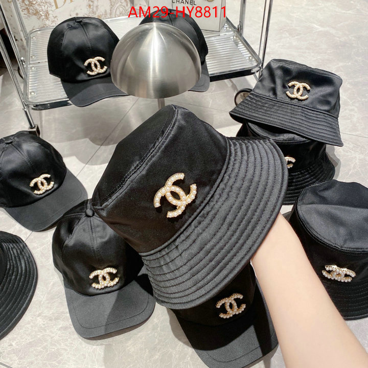 Cap (Hat)-Chanel for sale cheap now ID: HY8811 $: 29USD