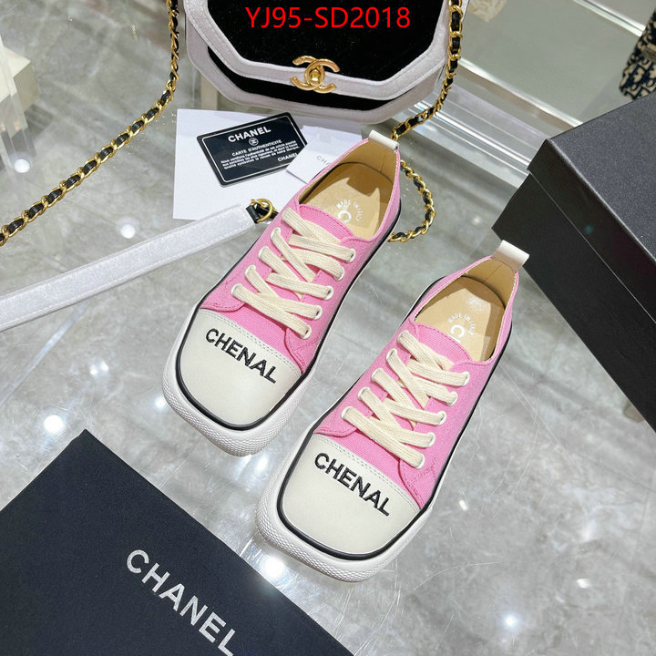 Women Shoes-Chanel fake aaaaa ID: SD2018 $: 95USD