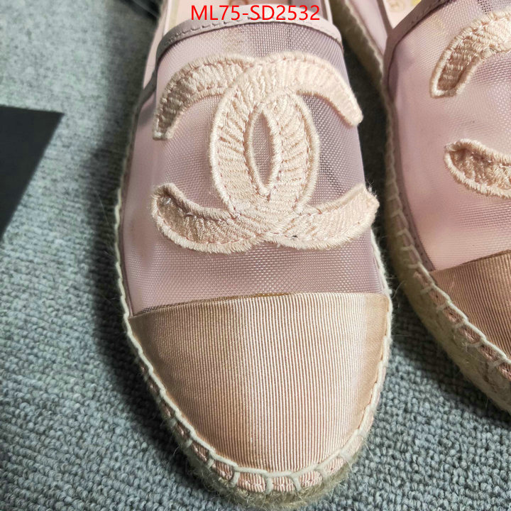 Women Shoes-Chanel top 1:1 replica ID: SD2532 $: 75USD