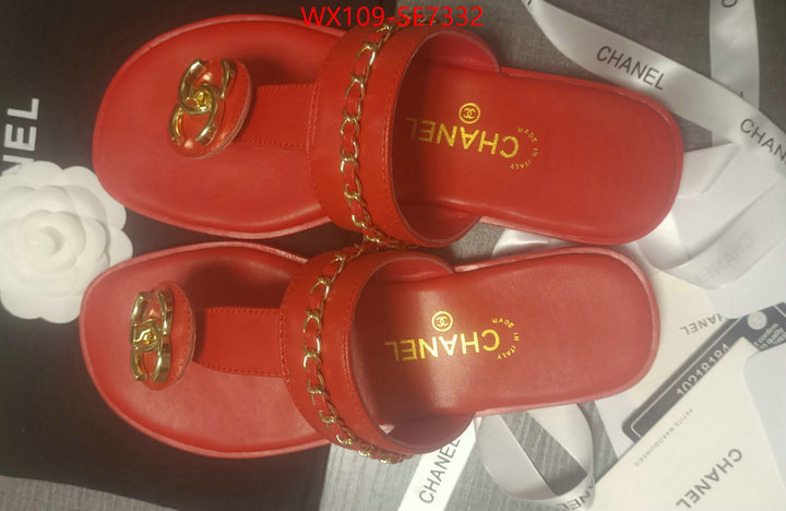 Women Shoes-Chanel only sell high-quality ID: SE7332 $: 109USD