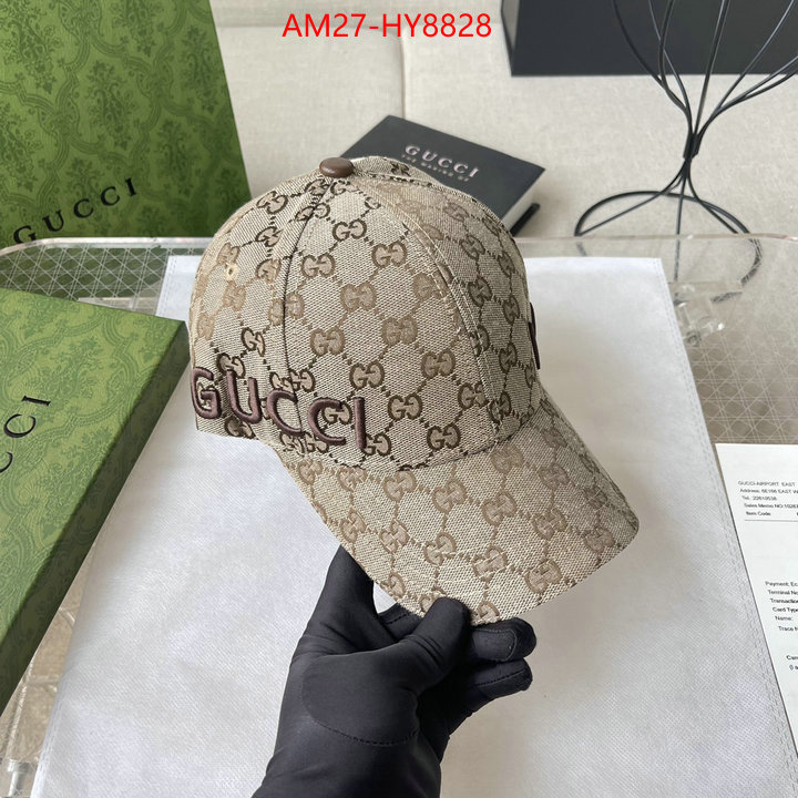 Cap(Hat)-Gucci 2023 perfect replica designer ID: HY8828 $: 27USD