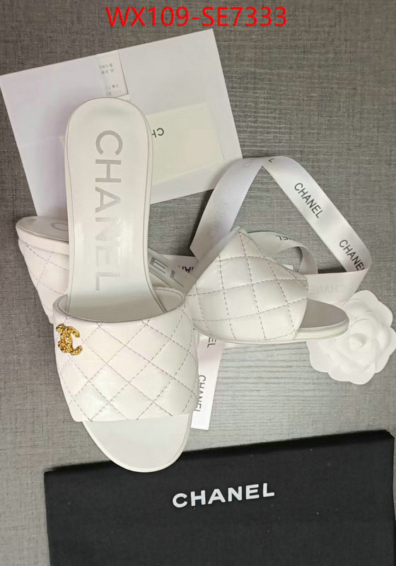 Women Shoes-Chanel wholesale designer shop ID: SE7333 $: 109USD