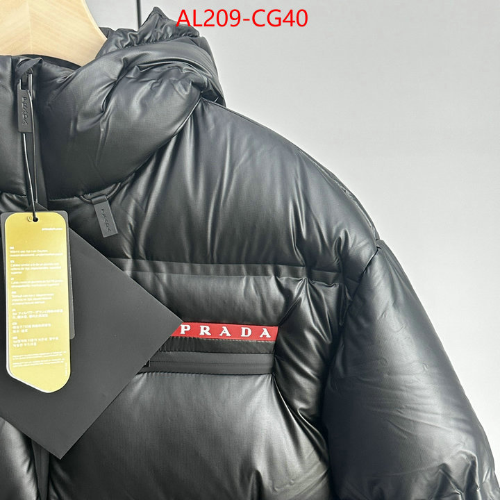 Down jacketMen-Prada aaaaa replica ID: CG40 $: 209USD